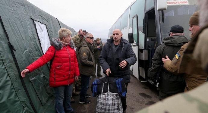 Боевики передали Украине первых 23-х пленных (ОБНОВЛЕНО)