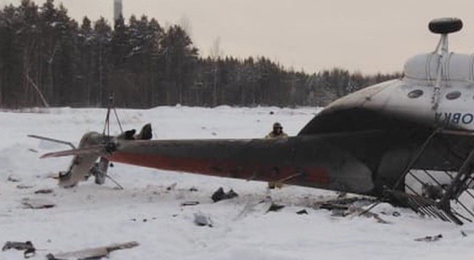 В РФ упал при взлете Ми-8, на борту которого было 29 человек (ФОТО)