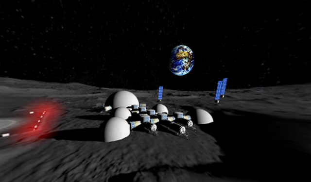 Конструкторское бюро “Южное” показало концепт лунной базы (ВИДЕО)