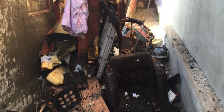 На пожаре в Снигиревке чуть не погибла женщина – она в реанимации (ФОТО)