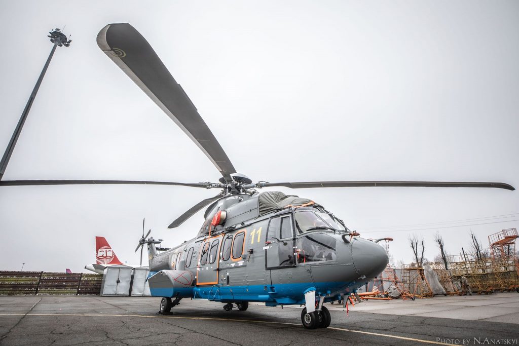 МВД получило от Airbus сверхсовременный вертолет Super Puma 1