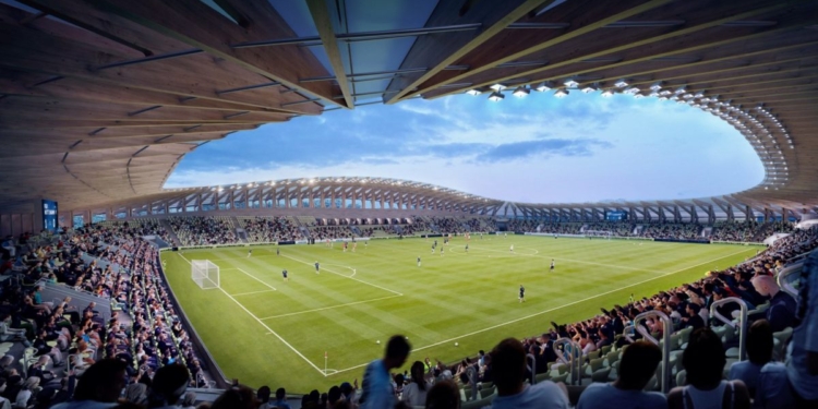В Англии построят первый в мире деревянный стадион (ФОТО)