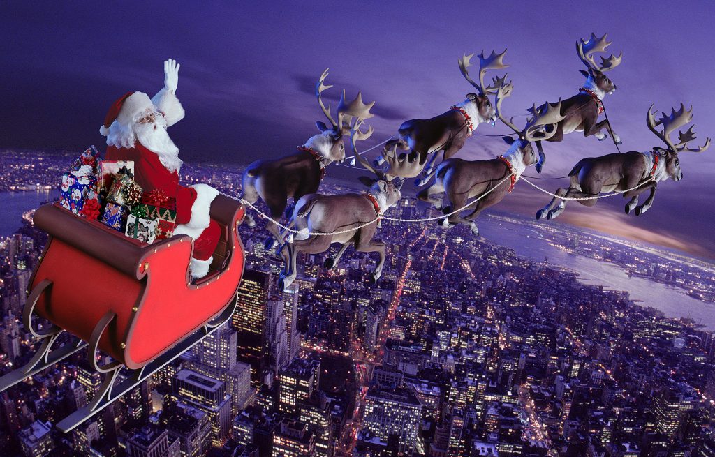 Власти США дали разрешение на въезд Санта-Клаусу и его оленям 1