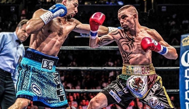 Украинский боксер укусил своего соперника на ринге (ВИДЕО)