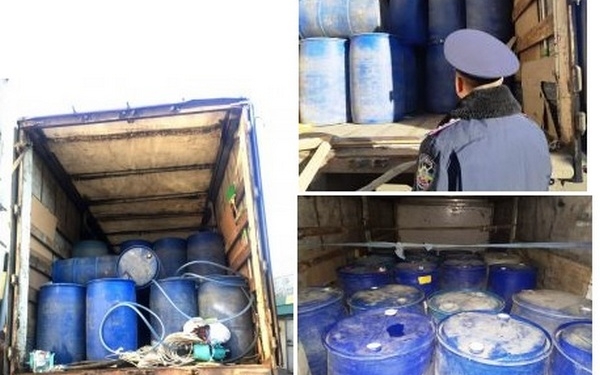 На Николаевщине выявили незаконную перевозку крупной партии спирта на 2,8 млн.грн. (ФОТО)