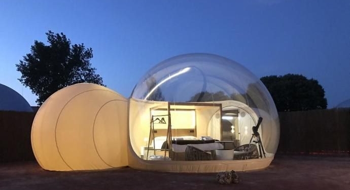 Это не пузырь, а номер в гостинице: в испанской провинции откроется первый бабл-отель