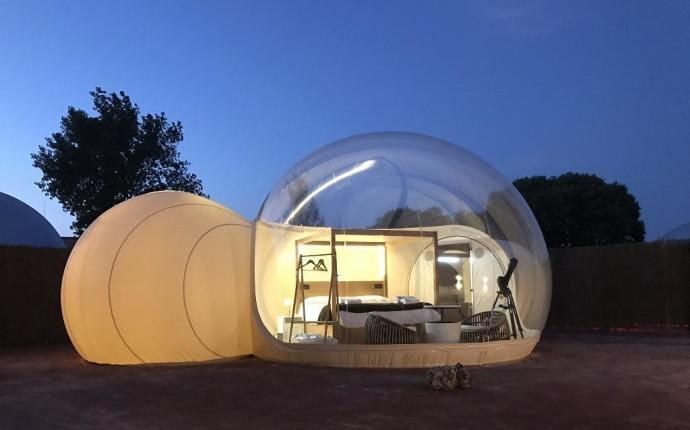 Это не пузырь, а номер в гостинице: в испанской провинции откроется первый бабл-отель 1