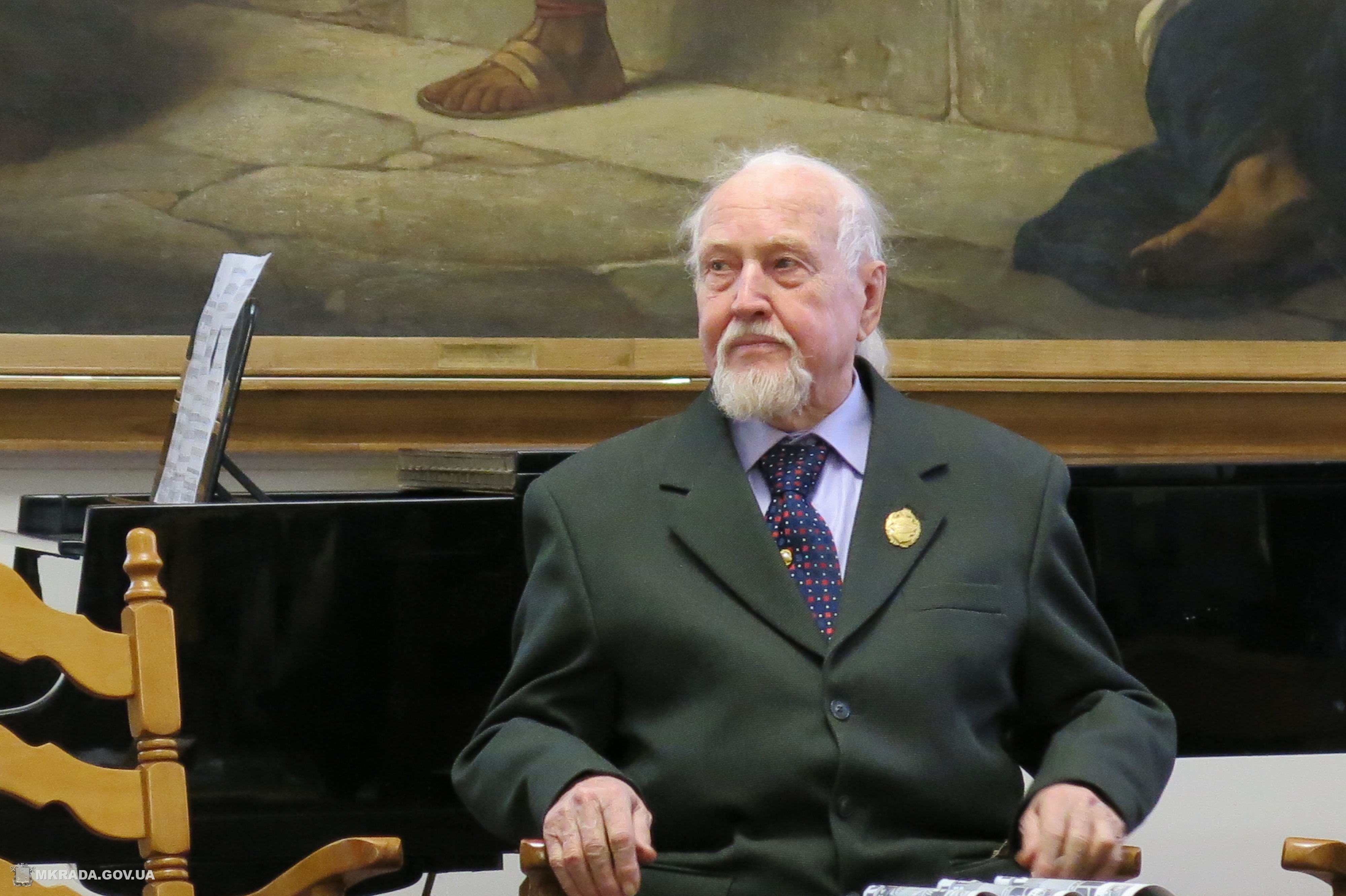 В Николаеве отметили 85-летие скульптора Юрия Макушина (ФОТО)