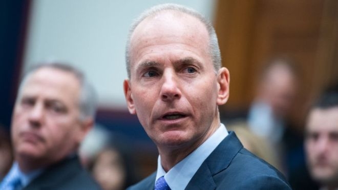 Boeing уволил главу компании без выходного пособия