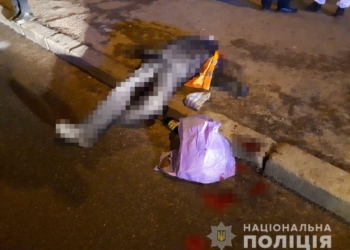 В Николаеве у остановки общественного транспорта убили дворника (ФОТО)
