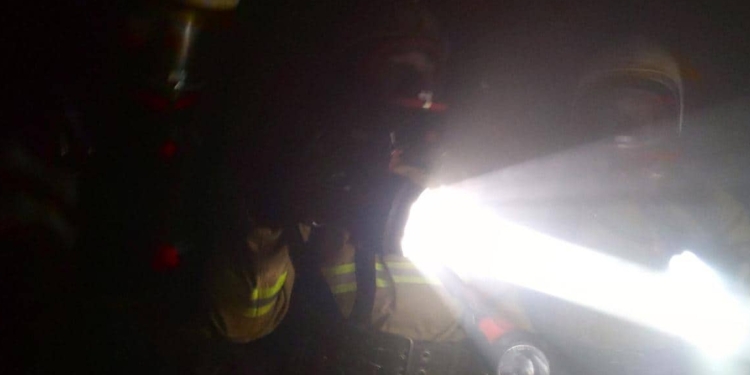 В Корабельном районе Николаева тушили пожар в летней кухне (ФОТО)