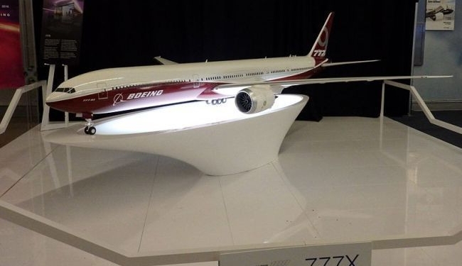 Boeing планирует провести первый тестовый полет нового самолета 777X