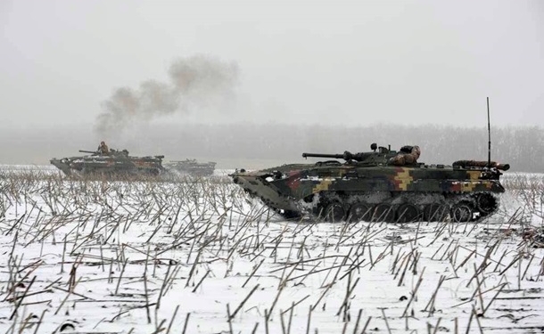 Десантники провели учения в зоне ООС
