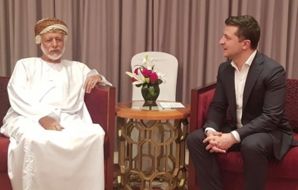 Зеленский в Омане уже встретился с министром иностранных дел