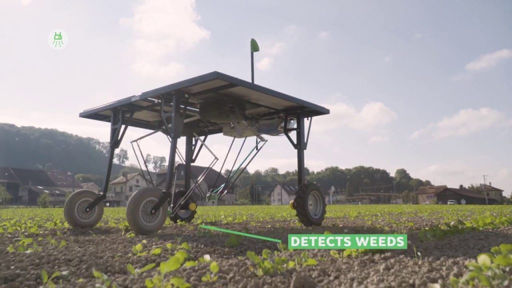 Экономия и здоровье. Швейцарский робот распыляет микродозы гербицидов только на сорняки (ФОТО) 5