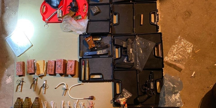 Пистолеты, гранаты, тротиловые шашки и наркотики: у жителя Николаева правоохранители обнаружили целый арсенал (ФОТО)