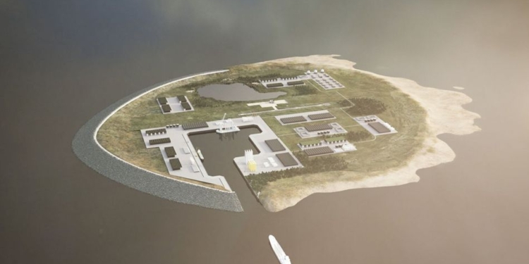 Дания хочет построить искусственный остров в Северном море, который полностью обеспечит страну электричеством