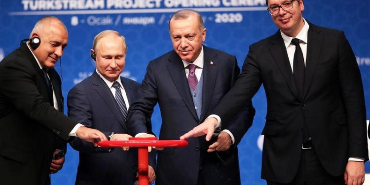 Путин и Эрдоган официально запустили “Турецкий поток” (ВИДЕО)