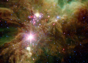 NASA показало космическую Рождественскую елку (ФОТО)