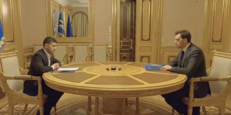 Зеленский встретился с Гончаруком. Подробности (ВИДЕО)