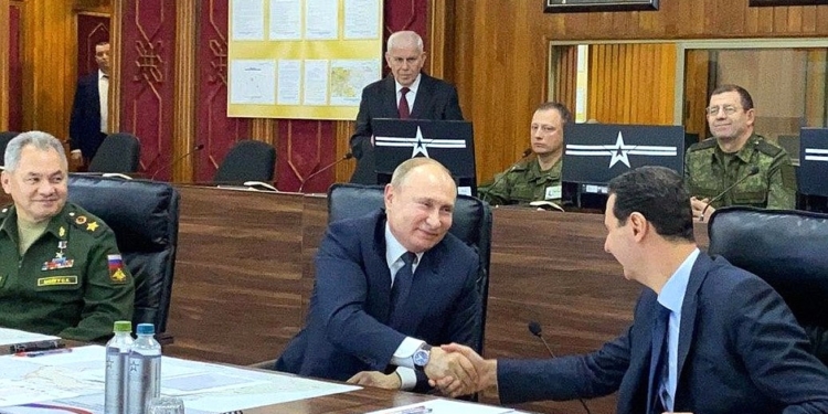 Путин встретился с Асадом и российскими военными в Сирии