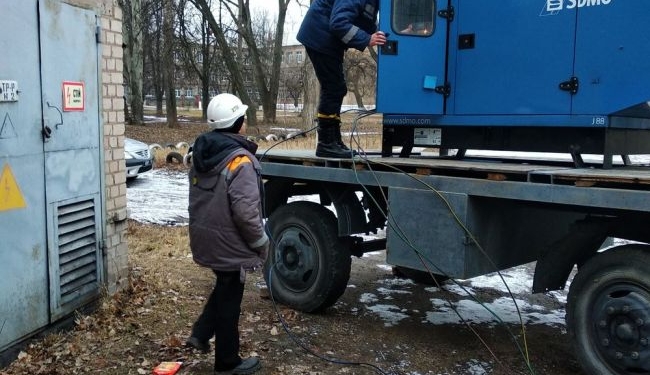 Авдеевка минимум на сутки осталась без электроснабжения