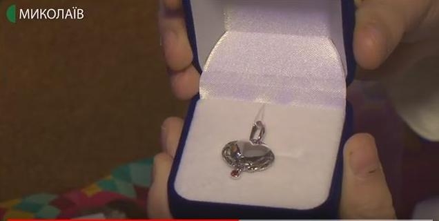 В Николаеве детям погибших воинов АТО вручили обереги «Батьківське серце» (ВИДЕО)