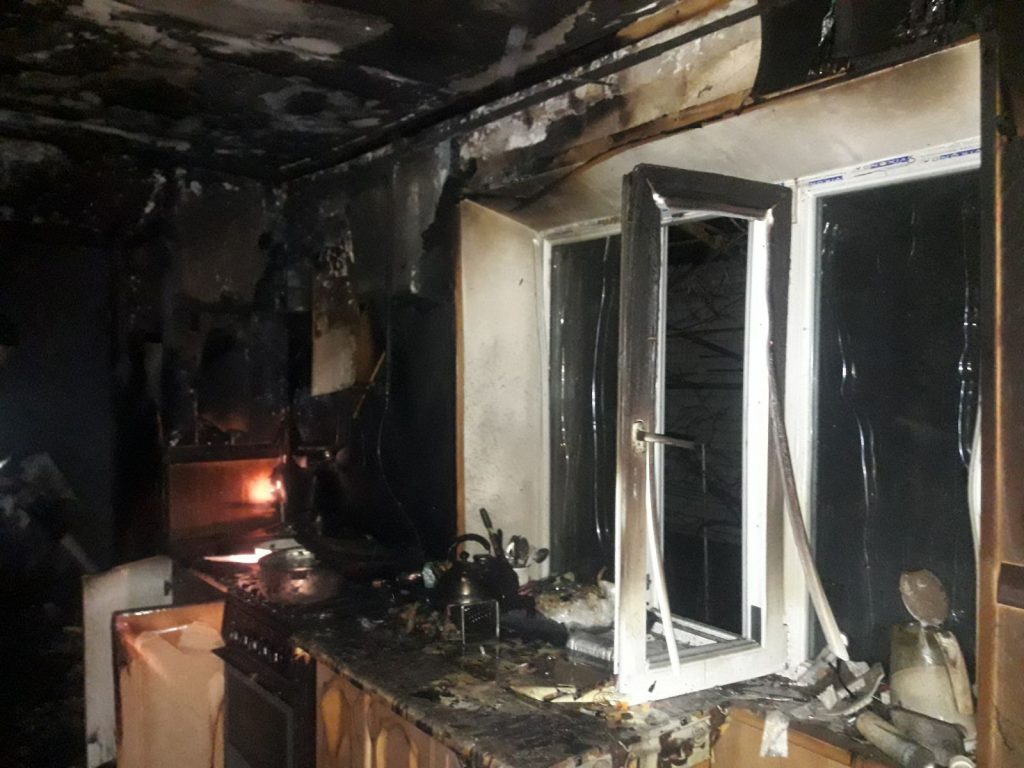 В Первомайске в частном доме сгорела кухня (ФОТО) 1