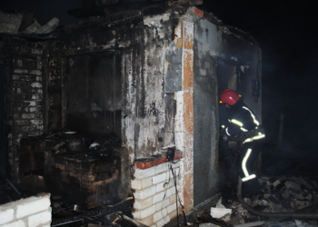 На пожаре дачного домика в Николаевском районе погибли мужчина и женщина (ФОТО)