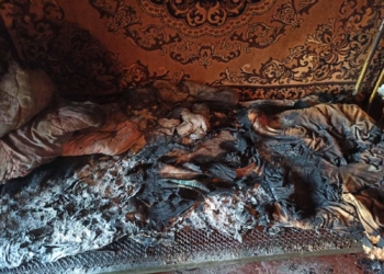 На Николаевщине на пожаре погиб курильщик (ФОТО)