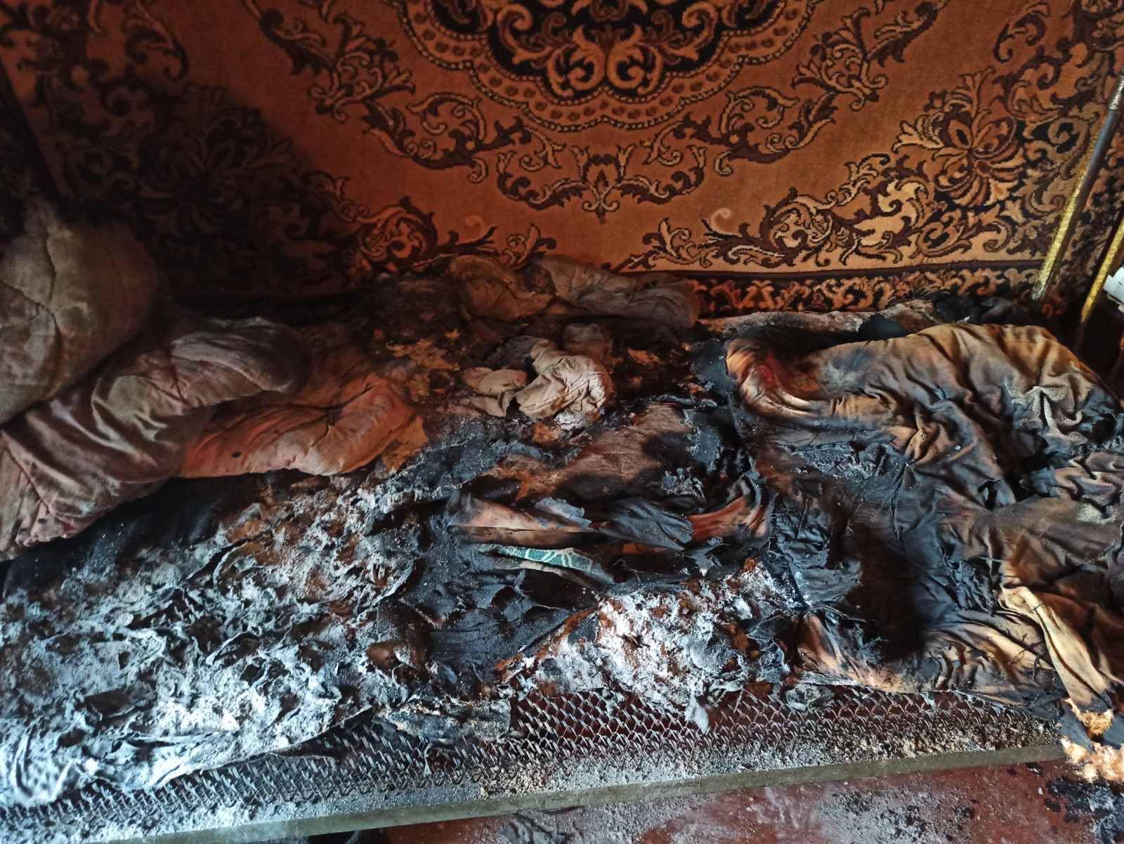 На Николаевщине на пожаре погиб курильщик (ФОТО)