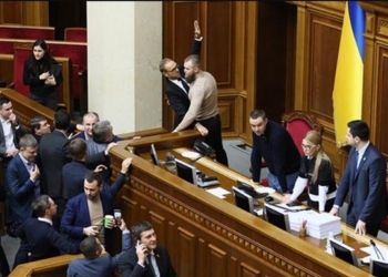 День земли в Раде: Тимошенко захватила место спикера, Кива – трибуну (ФОТО, ВИДЕО)