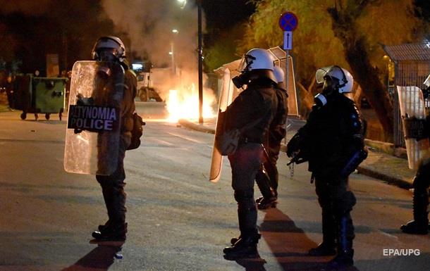В Греции произошли столкновения из-за лагеря для мигрантов 1