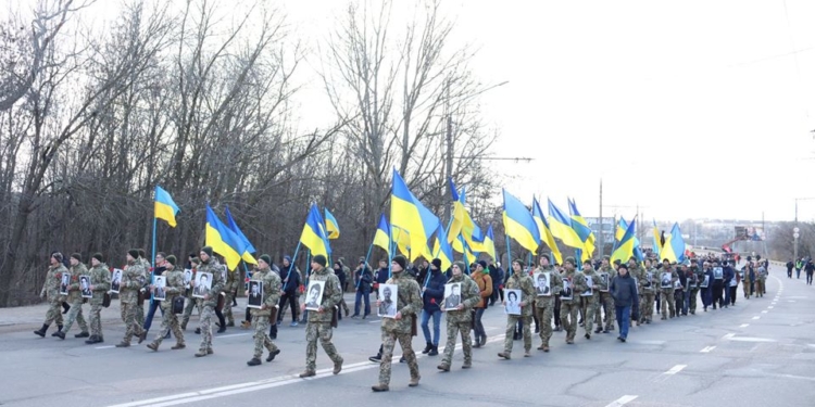 Годовщину вывода советских войск из Афганистана в Николаеве отметили традиционным шествием и митингом (ФОТО)