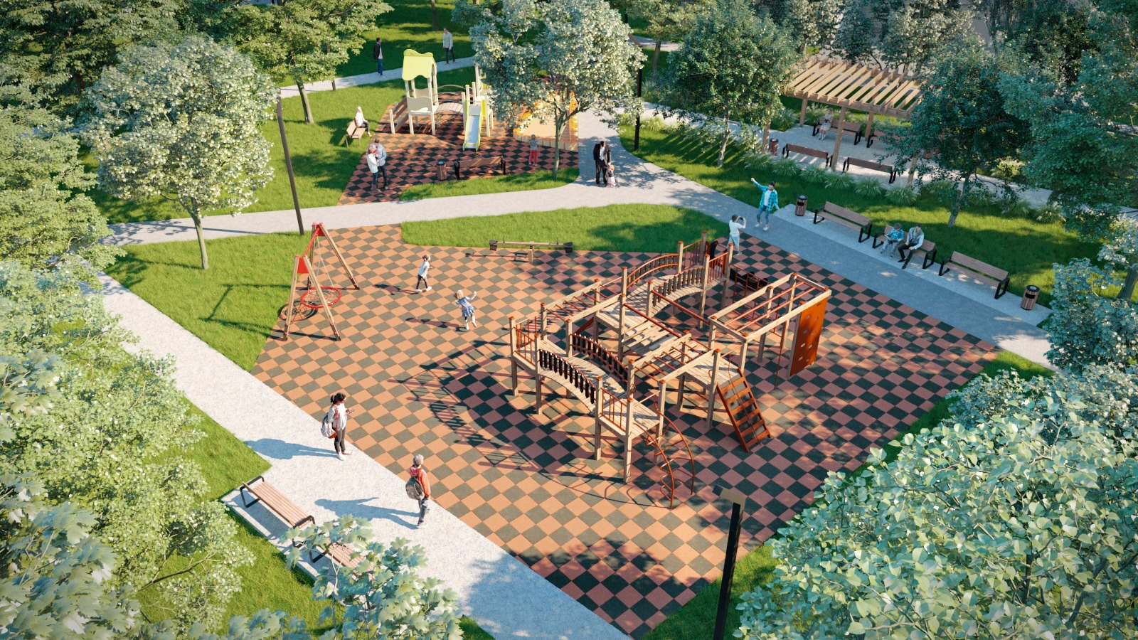 Департамент ЖКХ объявил тендер на капитальный ремонт Витовского сквера за 10 миллионов гривен (ФОТО)