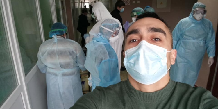 Новые Санжары: Эпидемиологи собрали материал на коронавирус (ФОТО)