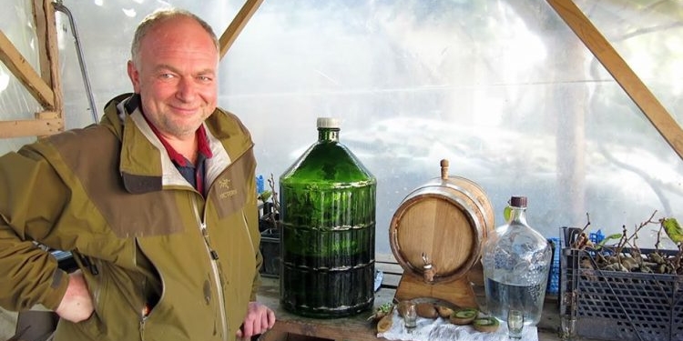 Спотыкач уже не актуален, в Закарпатье делают виски из местных киви (ВИДЕО)