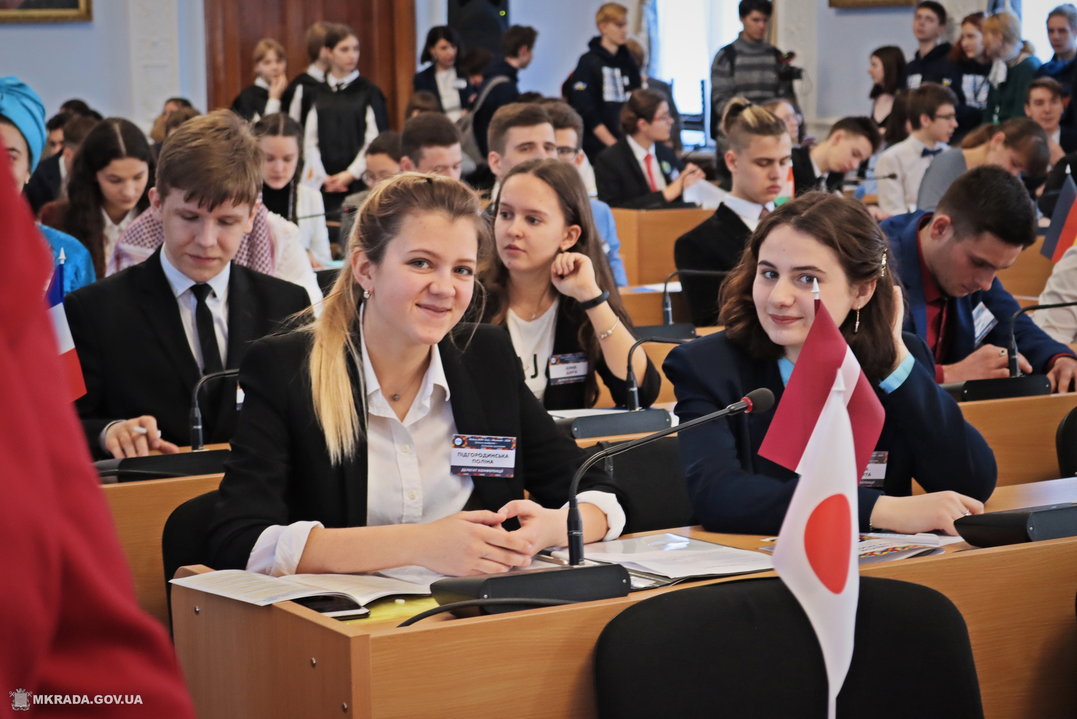 В Николаеве стартовала конференция старшеклассников «Модель ООН» (ФОТО)
