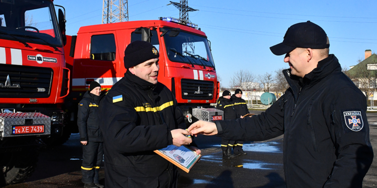 Пожарные Николаевщины получили четыре новых пожарно-спасательных автомобиля (ФОТО, ВИДЕО)