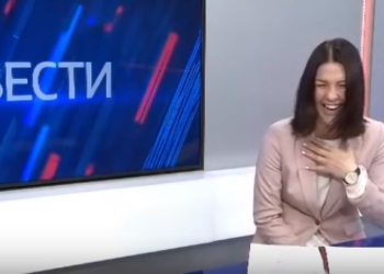 Ведущая российского телеканала расхохоталась, рассказывая о повышении соцвыплат в РФ (ВИДЕО)