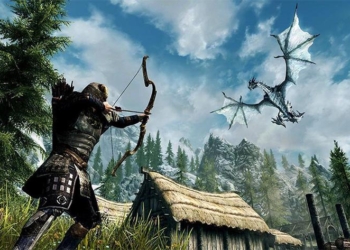 Мало нам Киану Ривза. В украинском школьном учебнике по географии заметили карту из видеоигры Skyrim (ФОТО)