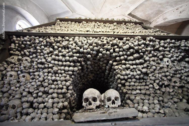 В Бельгии нашли средневековый храм, построенный из человеческих костей 1