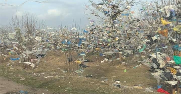 После шторма:  мусорный апокалипсис в окрестностях полигона ТБО  под Николаевом (ВИДЕО)