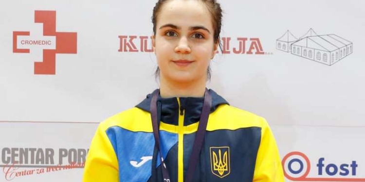 Николаевская саблистка Александра Бондарь добыла «серебро» чемпионата Европы среди кадетов