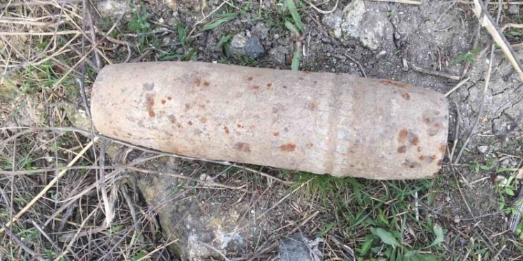 В Николаеве нашли и обезвредили два старых артснаряда (ФОТО)