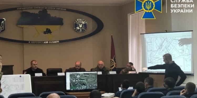 Херсонское Управление СБУ провело антитеррористические учения на «Николаевводоканале»