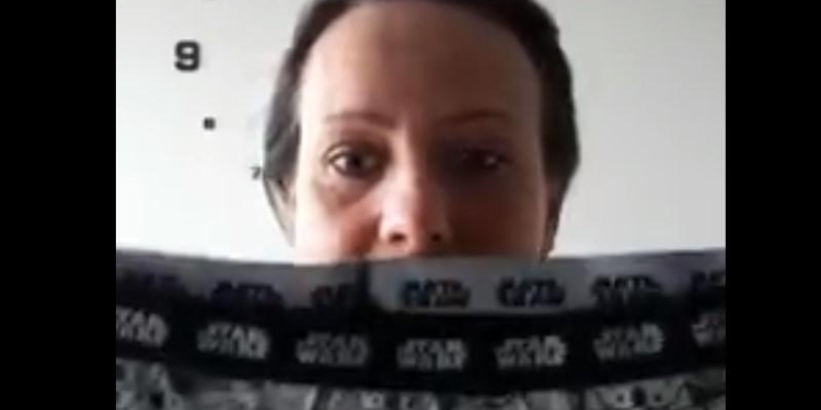 Смех сквозь слезы: в сети ширится лайфхак, как сделать маску из мужских трусов (ВИДЕО)