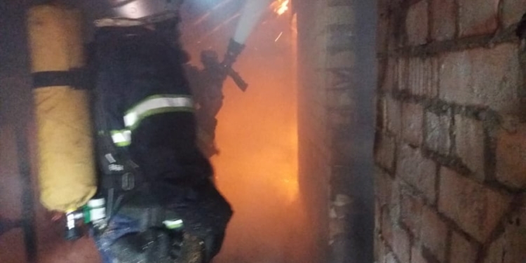 Деревянные паллеты, хозпостройка и крыша дома – что за сутки тушили спасатели Николаевщины (ФОТО)