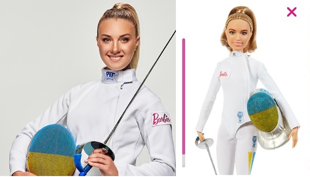 Николаевская саблистка Ольга Харлан стала прототипом для куклы Барби 3