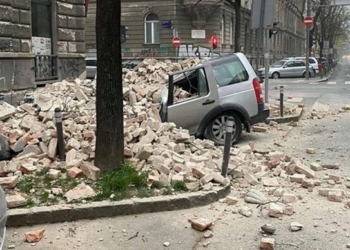 Двойное землетрясение в Загребе: повреждены здания и главный собор Хорватии (ФОТО, ВИДЕО)